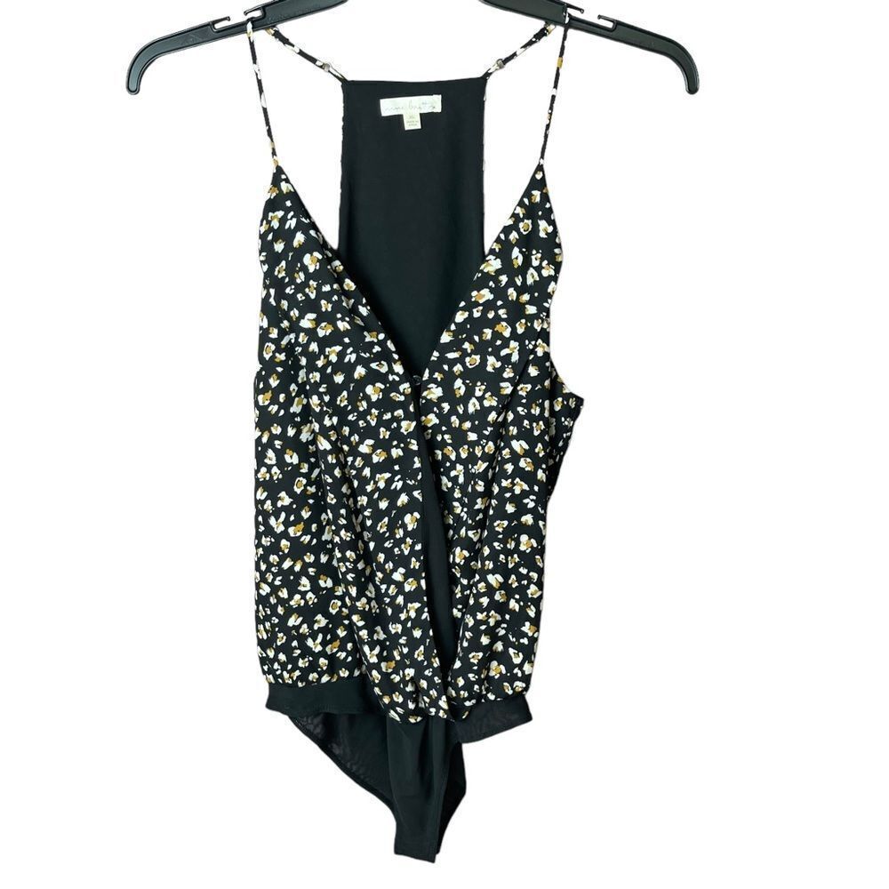 NWOT Nine Britton Sleeveless Wrap Bodysuit XL